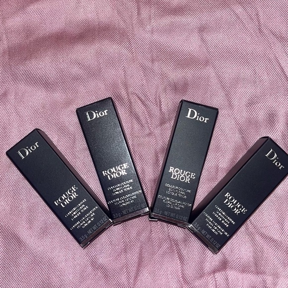 Dior rouge pack of 4 lipsticks - Picture 4 of 4